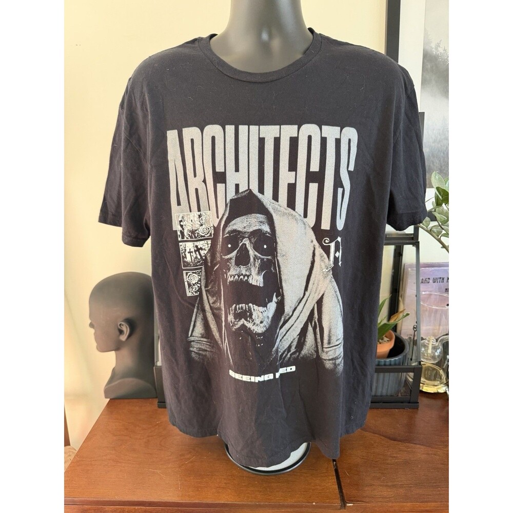 Architects Seeing Red Promo Tour ShirtBand Music Black Size XL